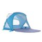 Blue Lightweight 6-Person Beach Tent with UPF 50+, Sand Pockets, Easy Setup